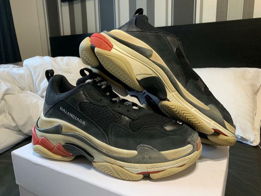 BALENCiAGA Triple S Erkek spor ayakkabı 44 numara Glami com tr